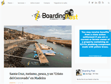Tablet Screenshot of boardingpost.com